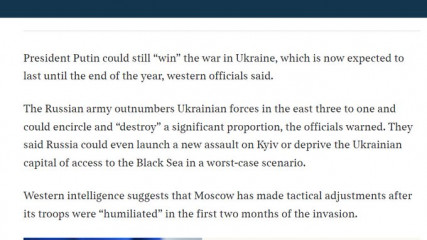 Ukraine Invasion: Part 21