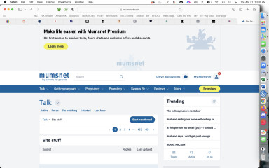 Mumsnet Premium Glitches in new board