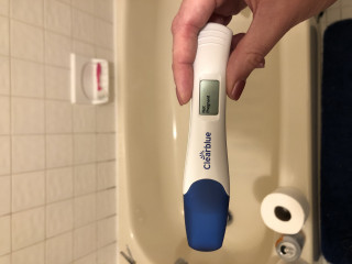 Bleeding light, got heavier then positive test? Help