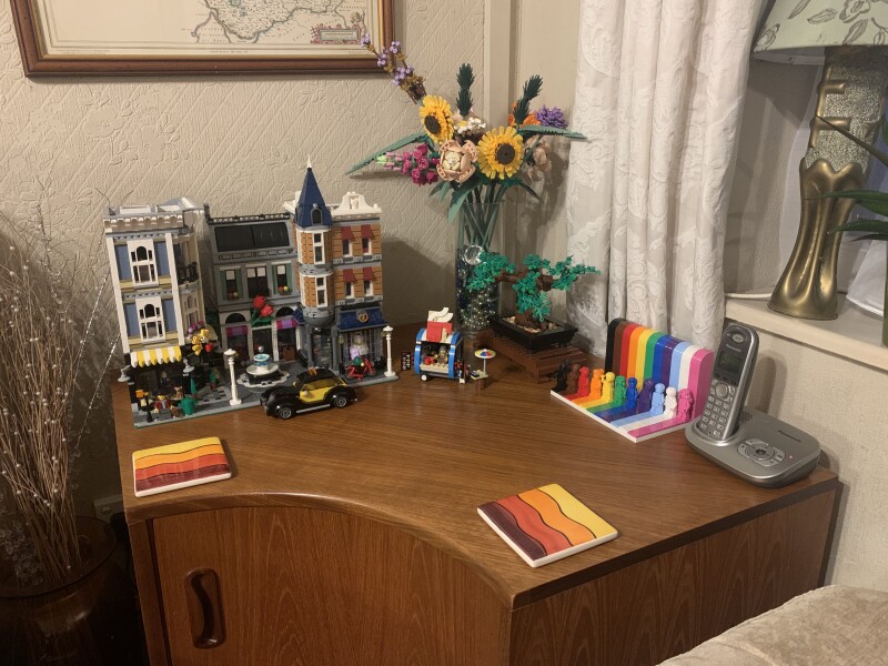 To be surprised at the number of grown men into lego
