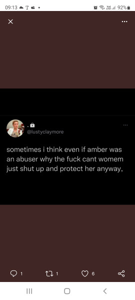To hope Amber Heard is lying?
