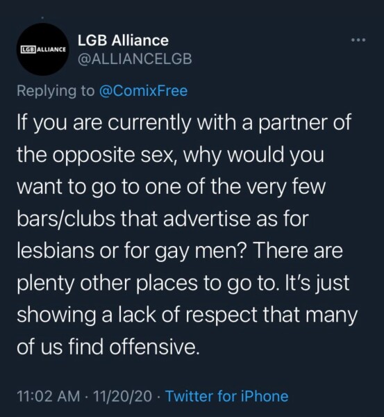 LGB Alliance monkeypox tweets deleted 