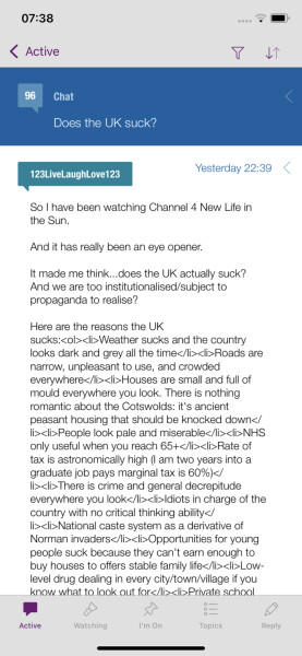 Mumsnet Talk re-platforming - Known issues update 