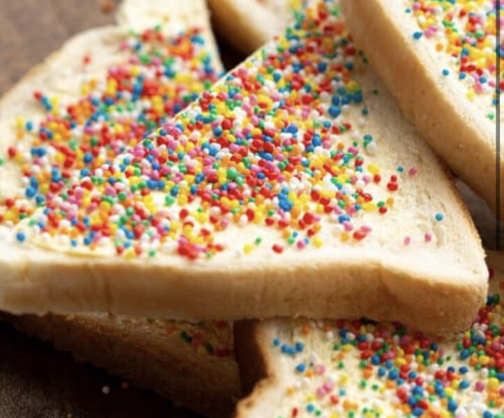To serve bread and butter sandwiches at a children’s party
