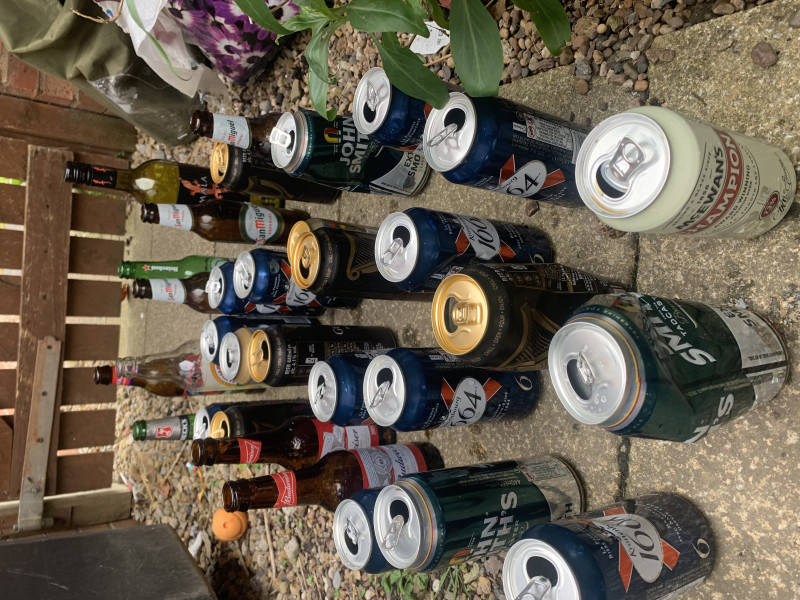 DH’s drinking over 8 nights