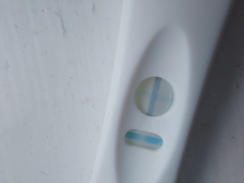 Confused by clear blue 