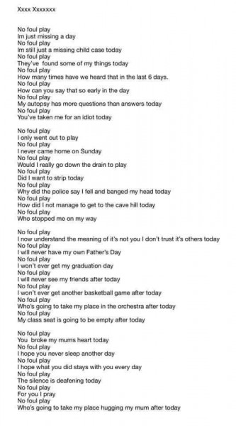 TW. Noah. The PSNI and their failure to investigate his death?