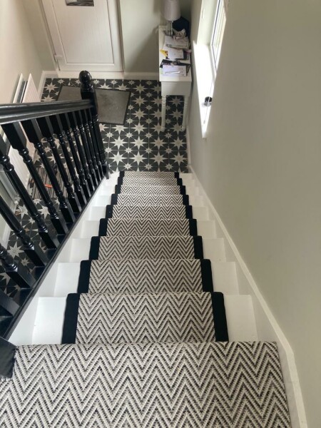 Does this look stupid? Stair runner edition.