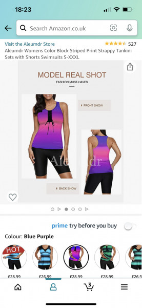 Swimming costume for the overweight