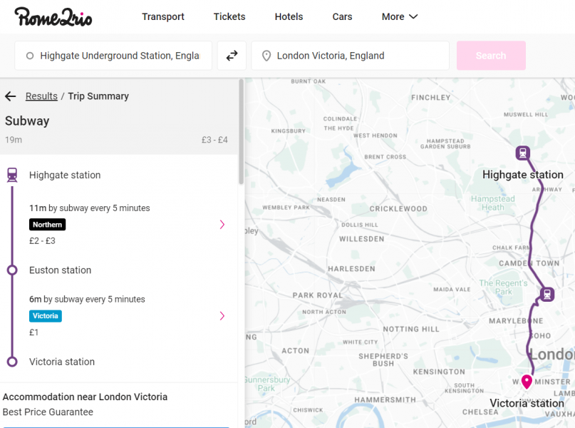 What part of London would suit me? 