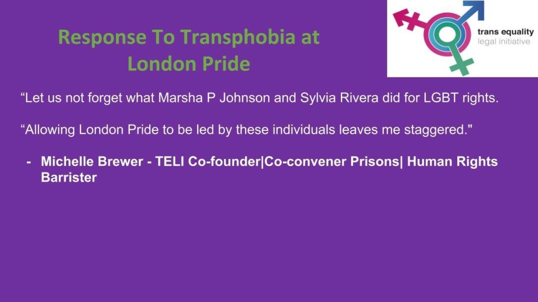 Allison Bailey v Stonewall - Employment Tribunal hearing Thread 13