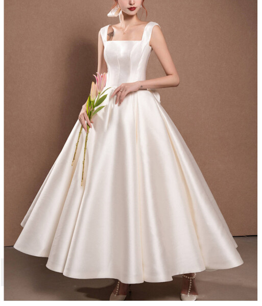 Evening dress for wedding (bride)