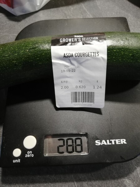 ASDA How much for a courgette?! 