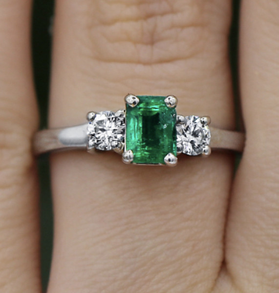 .. to ask to see your engagement & wedding rings? :D