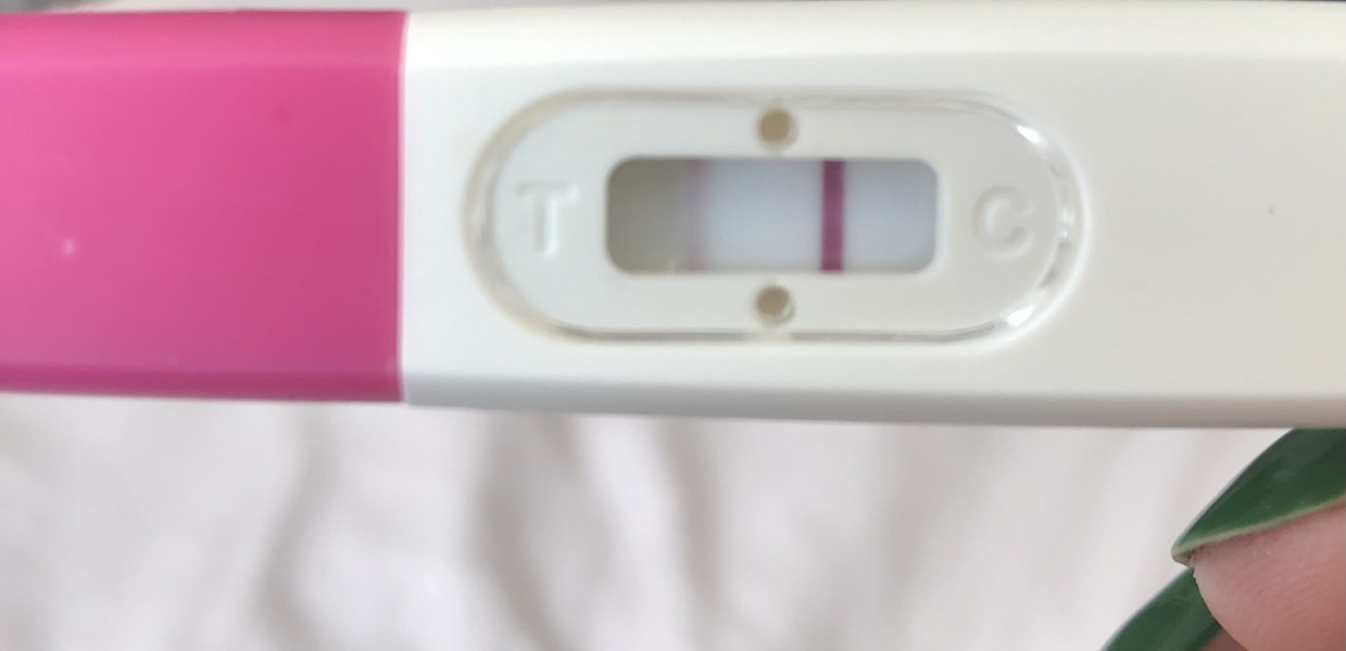 Faint positive?