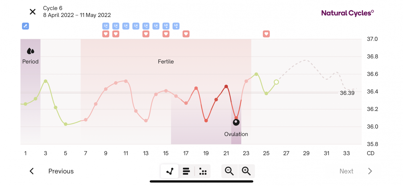 Basal body temp and ovulation tests 