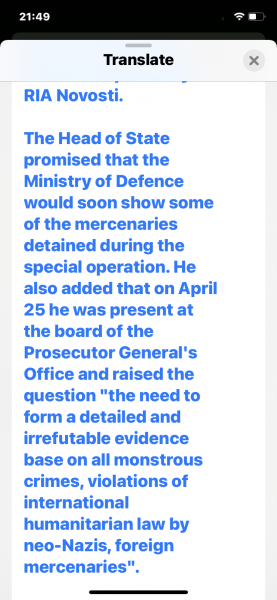 Ukraine Invasion: Part 24