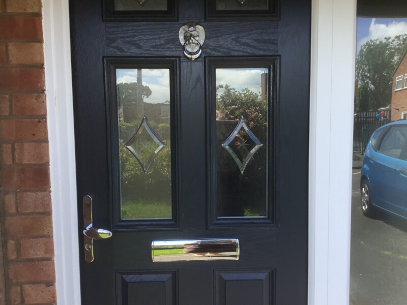 Choosing a colour for a composite front door