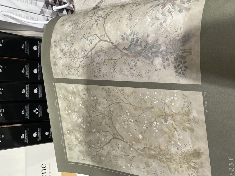 Hallway wallpaper from anatomy of a scandal ?