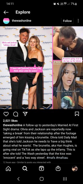 MAFS AUS9 - grab your Persil and Sunlight Soap.  The former for Dom’s frock.  The latter for pouty, snidey mouths.