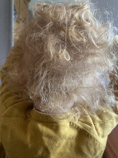 Toddler hair with pic