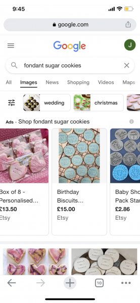Sugar cookies help? 