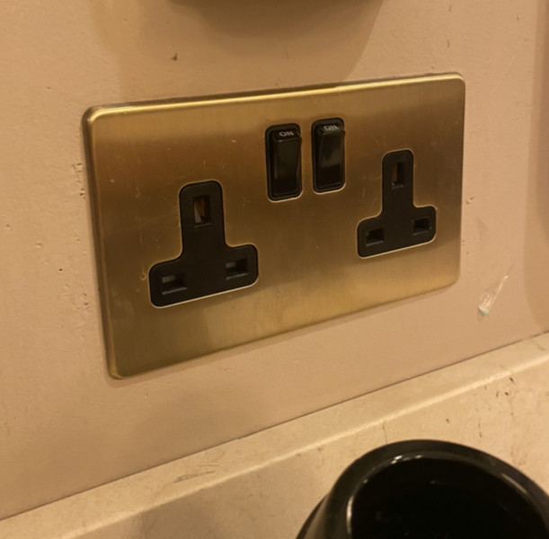 Naice socket/switches