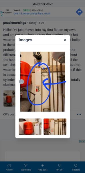 Boiler / hot water cylinder, please help me work out what’s what!
