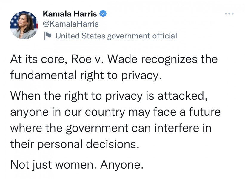 To think that US states who want to ban abortion should be able to?