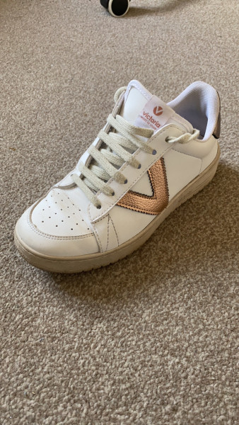 White trainers