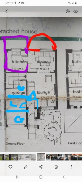 How would you extend this floor plan