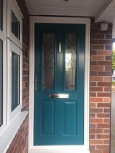 Choosing a colour for a composite front door