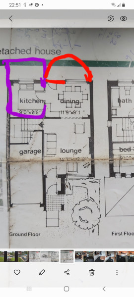 How would you extend this floor plan