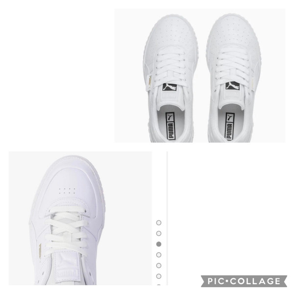 Puma cali pinching at toe width slightly 