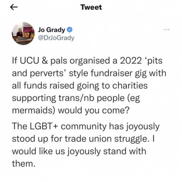 UCU to “take a stand” against GC feminists?
