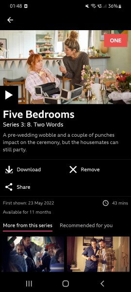 5 bedrooms -  BBC 1 - 215 Pm daily