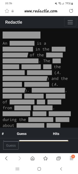 Redactle 3