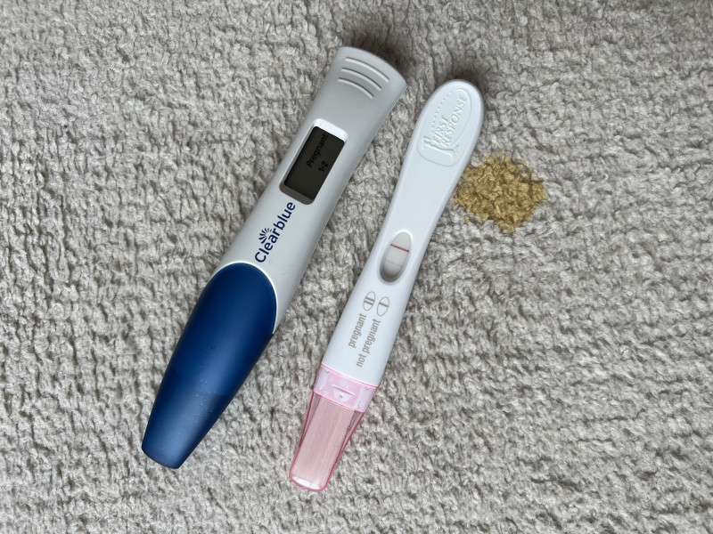 when did you get bfp on clear blue digital 
