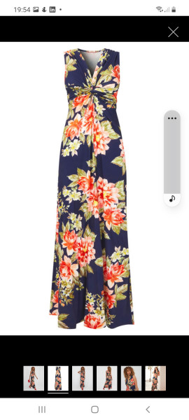White trainers and maxi dresses...