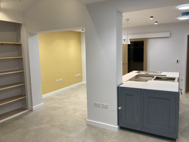 Kitchen/ open plan paint colours