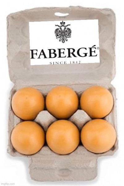 £10 for 6 supermarket eggs!