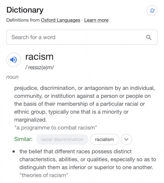 White people are at it again