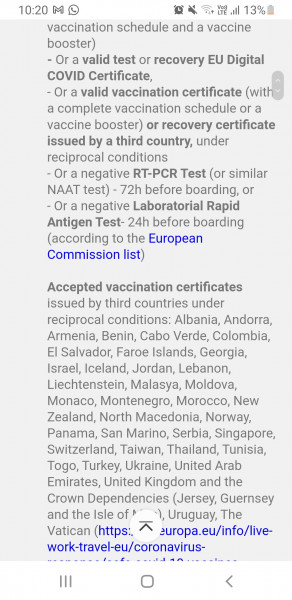 Anyone been to Portugal recently?