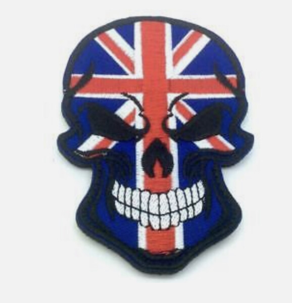 Skull Union Jack for sale by school 