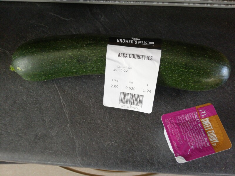 ASDA How much for a courgette?! 