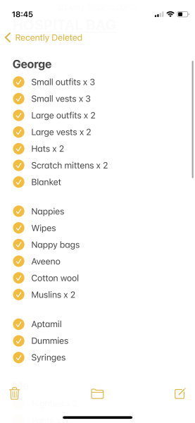 Due July 2022 (thread 5)