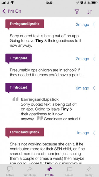 Quote function not working on app