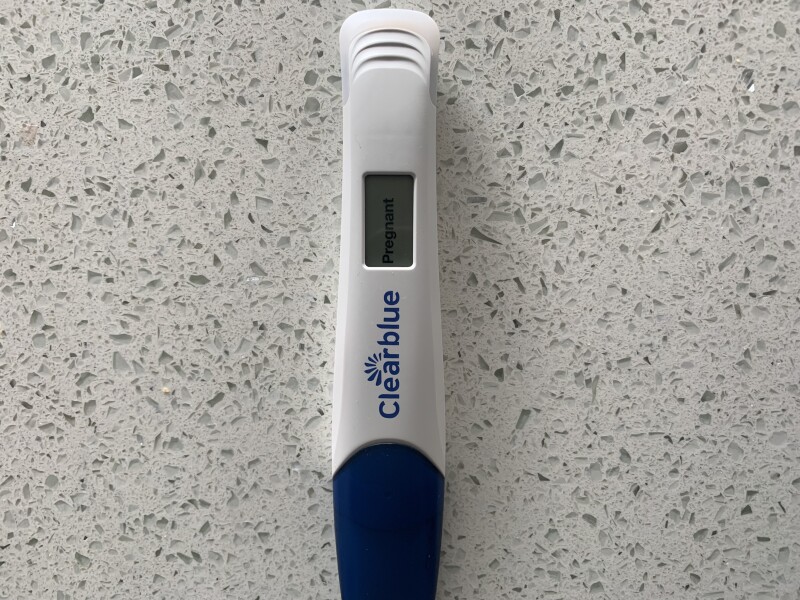 BFP after miscarriage in April