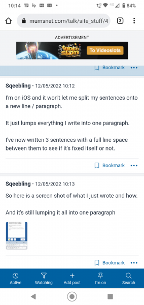 Mumsnet cutting us off