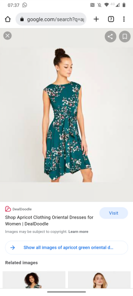 Tracking down this Apricot dress